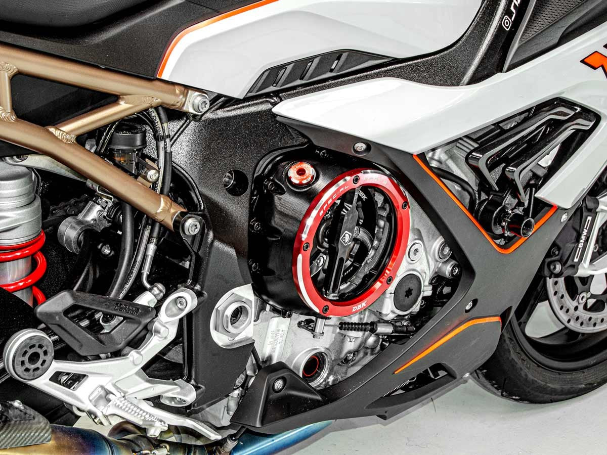 Clear Clutch Cover Oil Bath 3D-EVO BMW S1000 /R /RR /XR 2019-2025