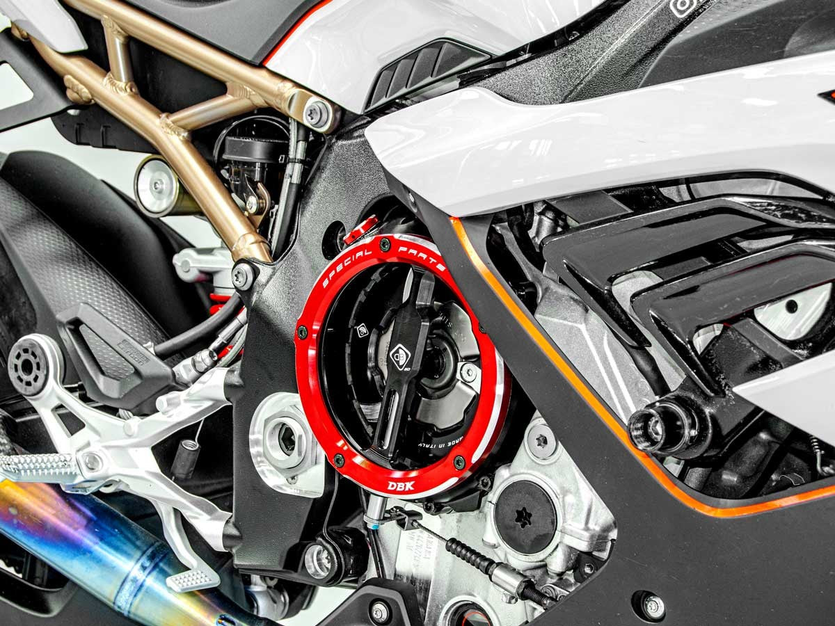 Clear Clutch Cover Oil Bath 3D-EVO BMW S1000 /R /RR /XR 2019-2025