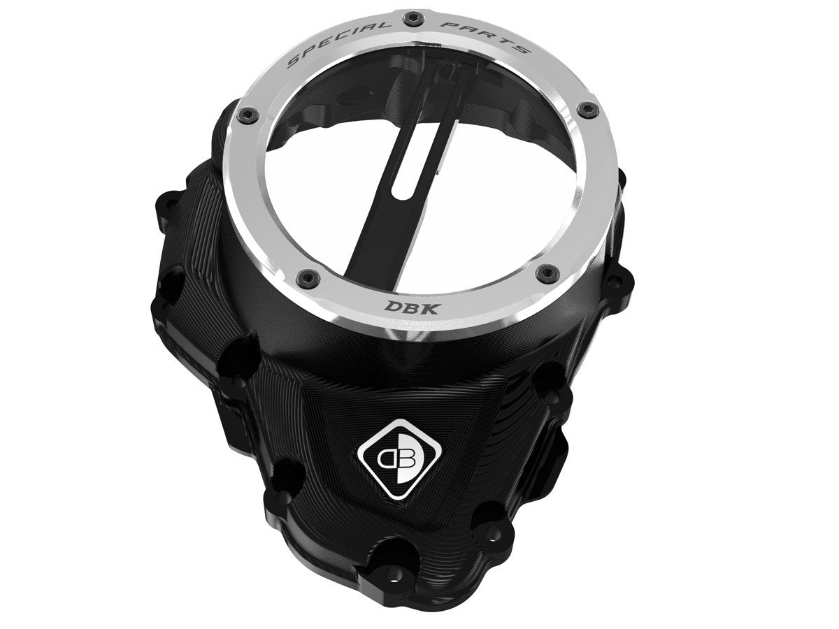 DBK Clutch Cover Oil Bath 3D-EVO Clear Triumph Speed Triple 1200 RS/RR 2021-2025