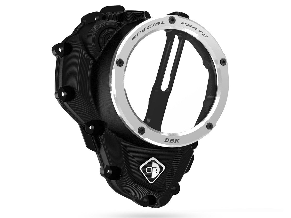 DBK Clutch Cover Oil Bath 3D-EVO Clear Triumph Speed Triple 1200 RS/RR 2021-2025