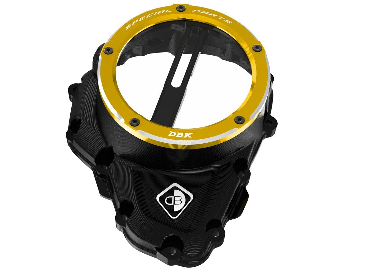 DBK Clutch Cover Oil Bath 3D-EVO Clear Triumph Speed Triple 1200 RS/RR 2021-2025