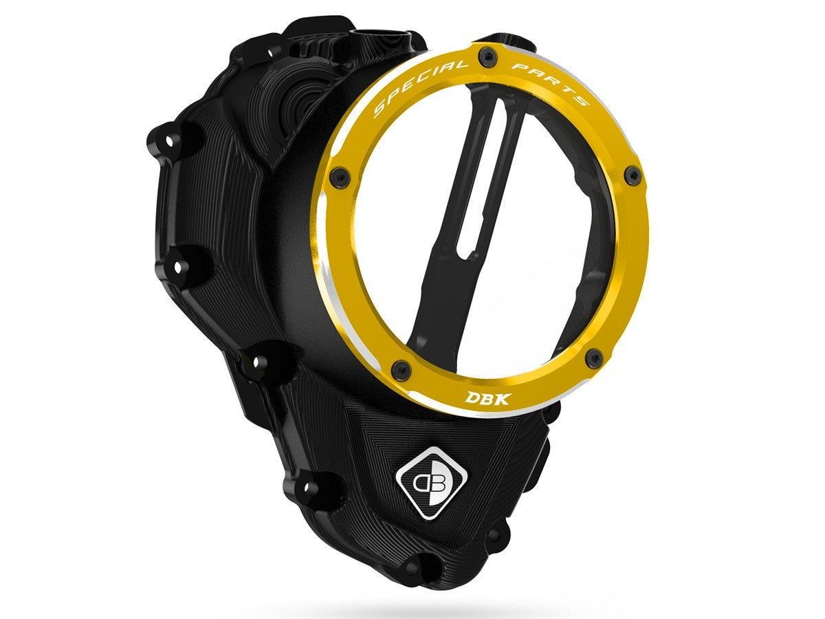 DBK Clutch Cover Oil Bath 3D-EVO Clear Triumph Speed Triple 1200 RS/RR 2021-2025