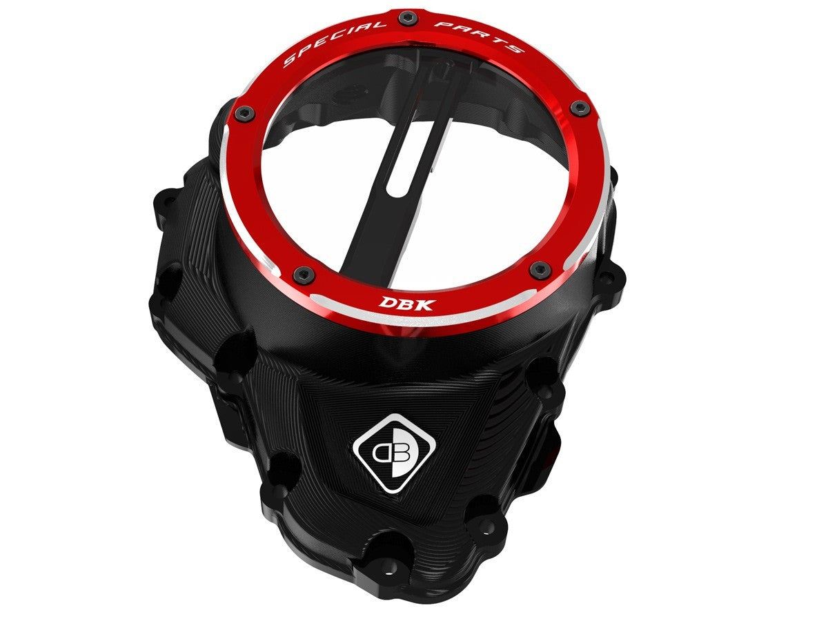 DBK Clutch Cover Oil Bath 3D-EVO Clear Triumph Speed Triple 1200 RS/RR 2021-2025
