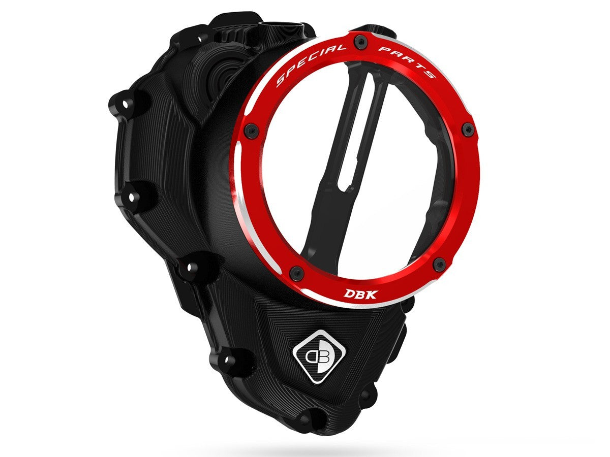 DBK Clutch Cover Oil Bath 3D-EVO Clear Triumph Speed Triple 1200 RS/RR 2021-2025