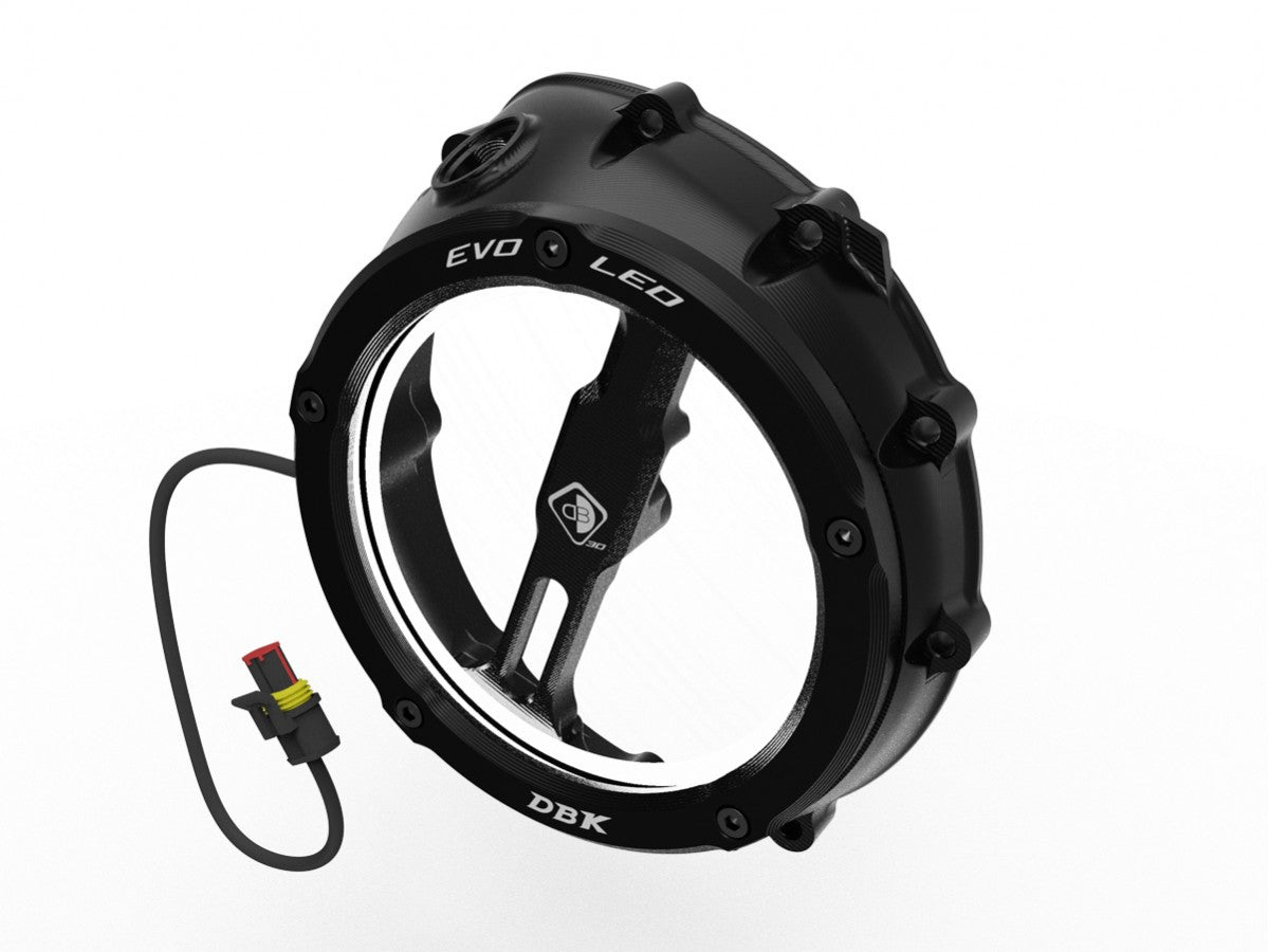 DBK EVO Led Clear Clutch Cover BMW S 1000 R/RR/XR 2019-2025