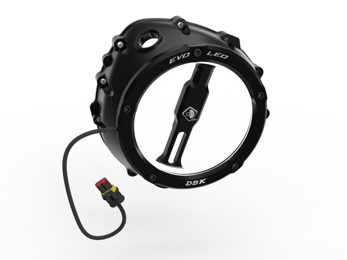DBK EVO Led Clear Clutch Cover BMW S 1000 R/RR/XR 2019-2025