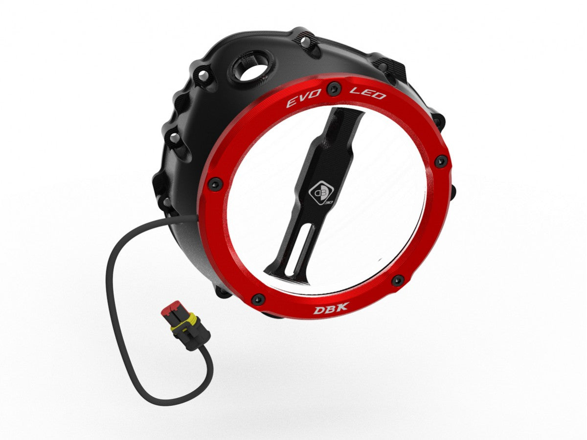 DBK EVO Led Clear Clutch Cover BMW S 1000 R/RR/XR 2019-2025