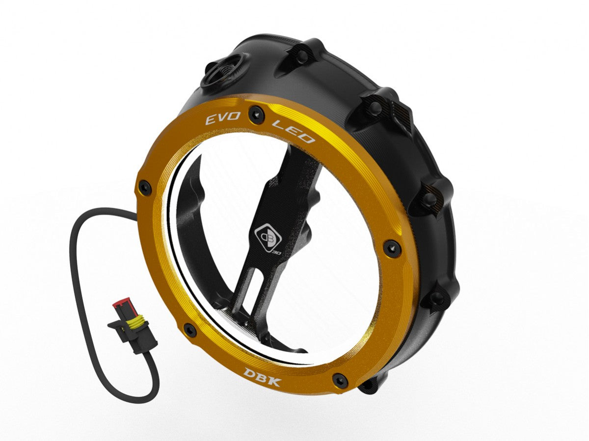 DBK EVO Led Clear Clutch Cover BMW S 1000 R/RR/XR 2019-2025
