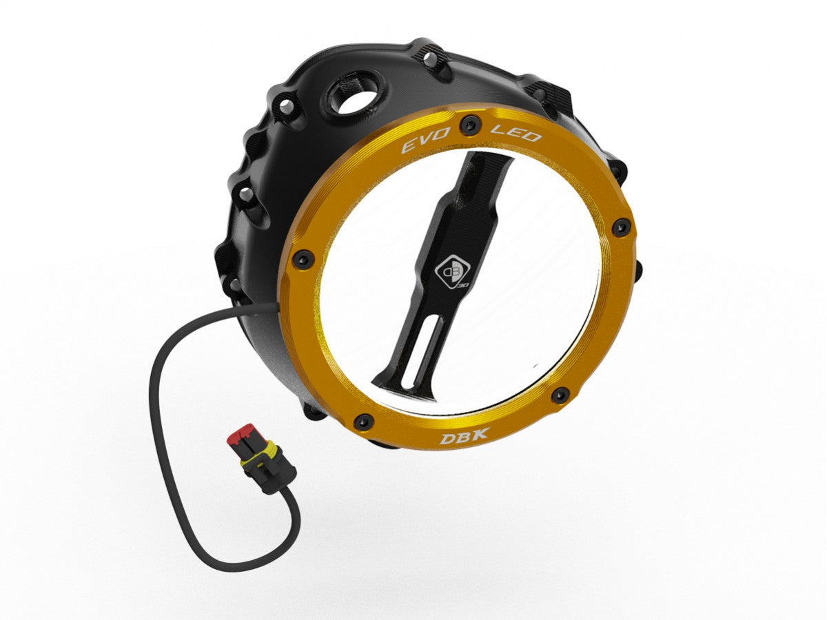 DBK EVO Led Clear Clutch Cover BMW S 1000 R/RR/XR 2019-2025