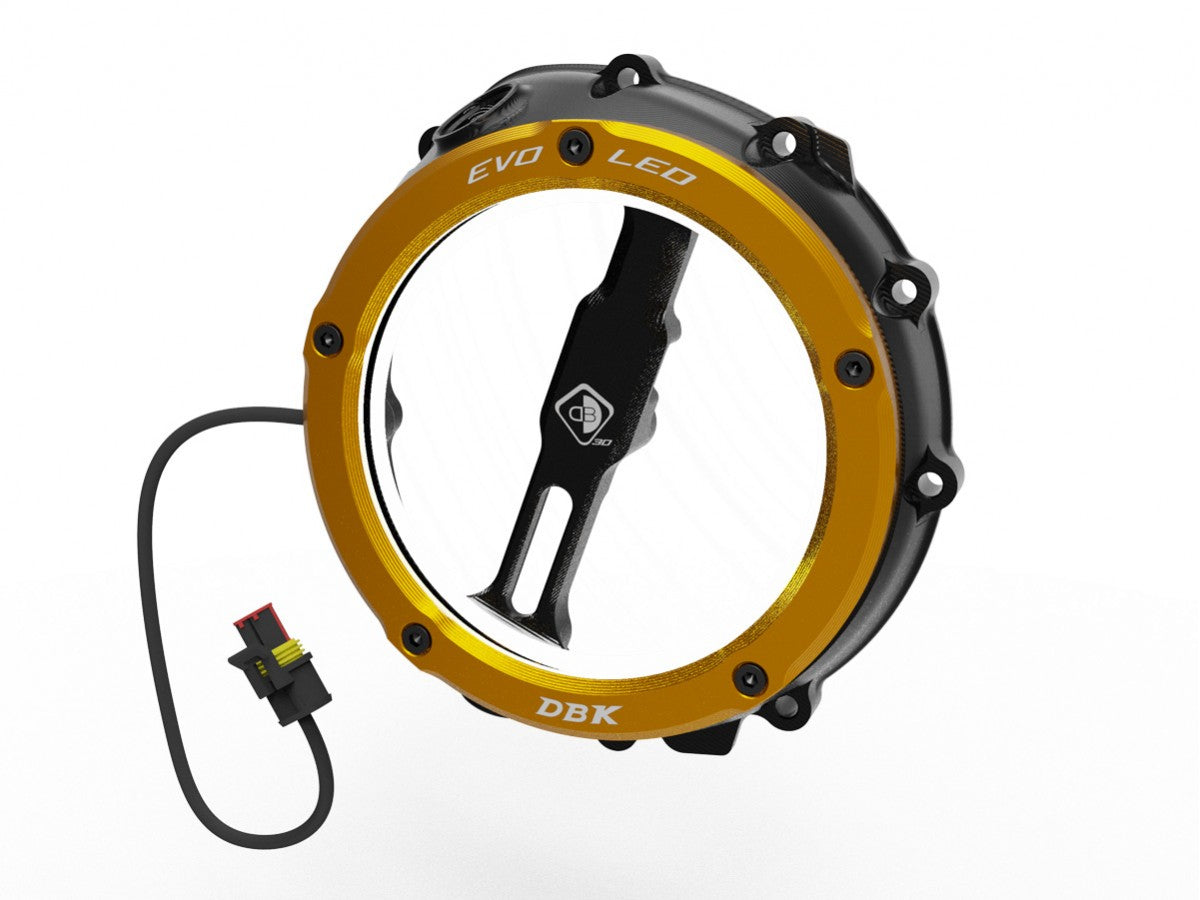 DBK EVO Led Clear Clutch Cover BMW S 1000 R/RR/XR 2019-2025