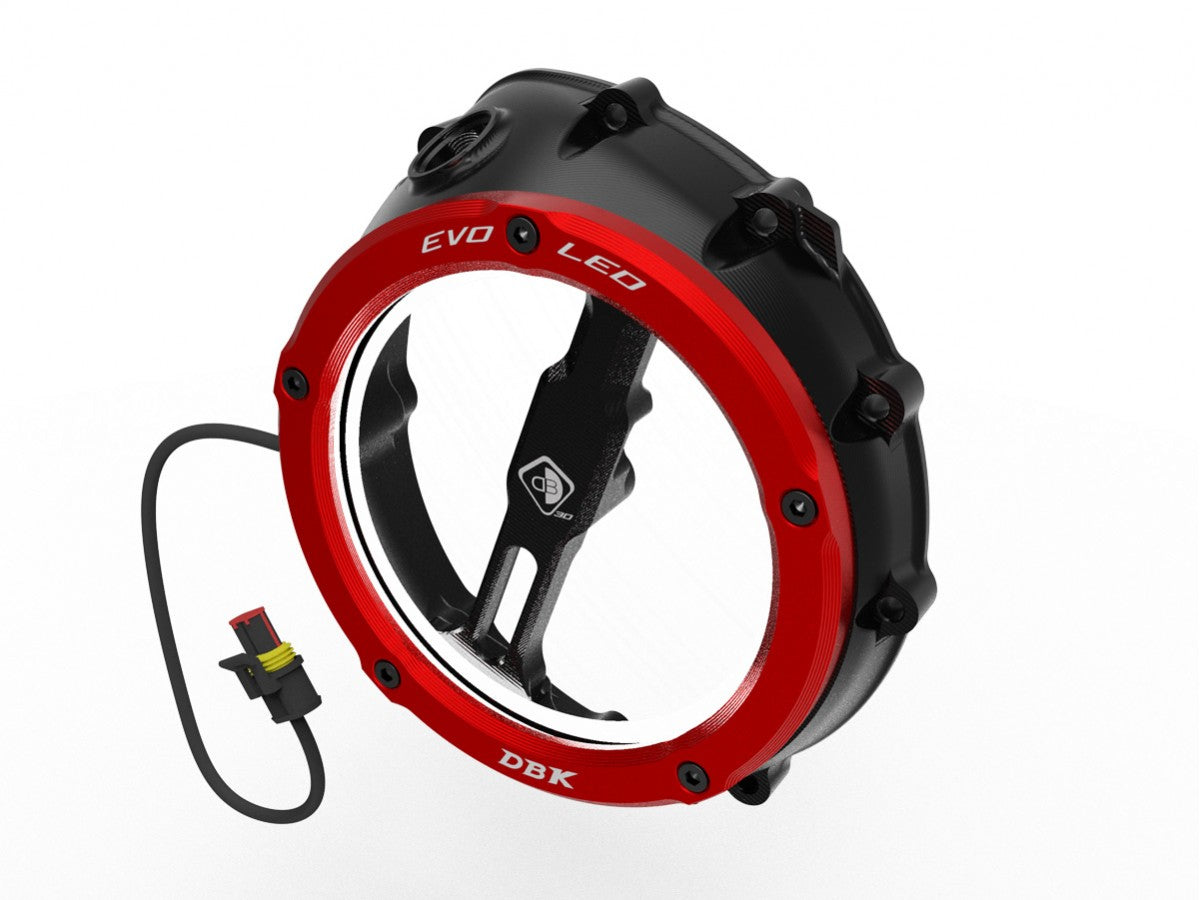 DBK EVO Led Clear Clutch Cover BMW S 1000 R/RR/XR 2019-2025