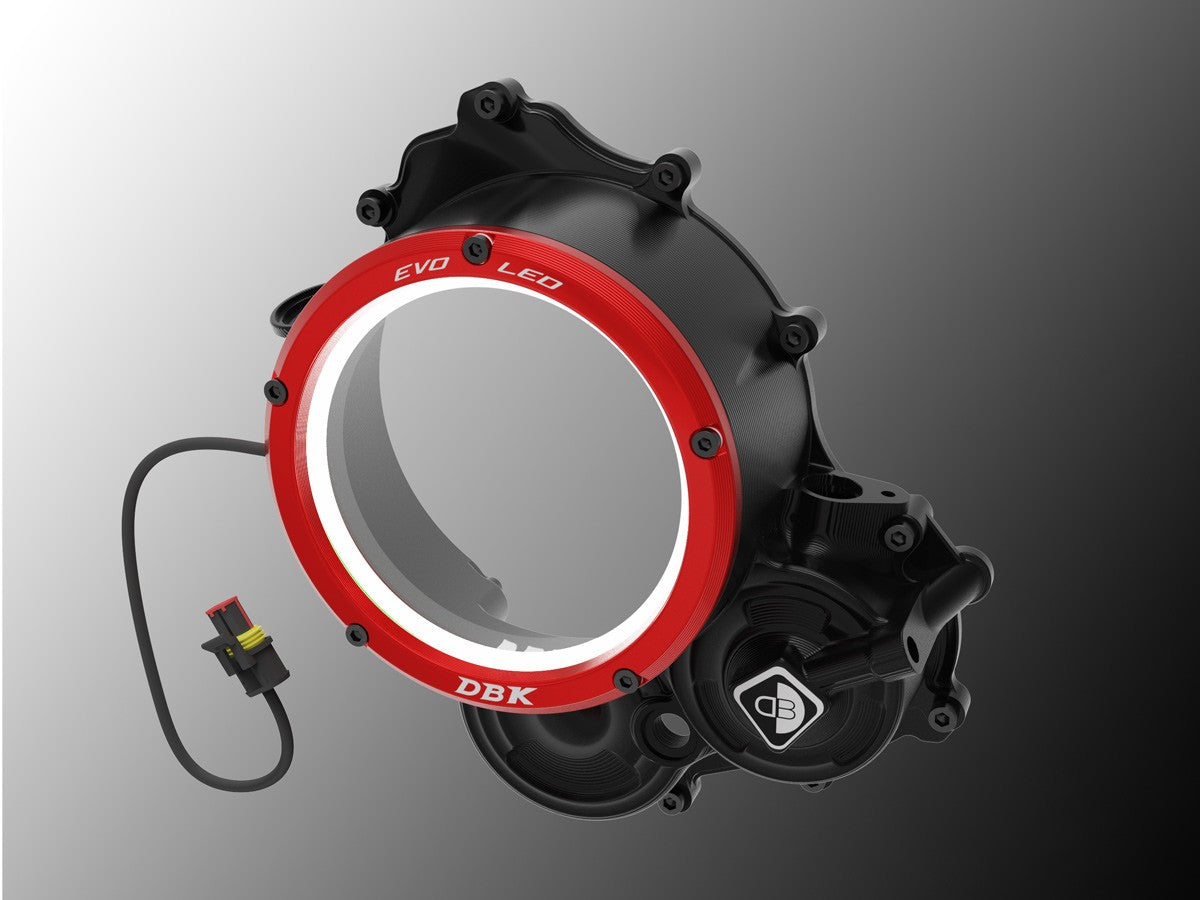 DBK Clutch Cover 3D-EVO Led Ducati Hypermotard 2024-2025 - Adventure Parts