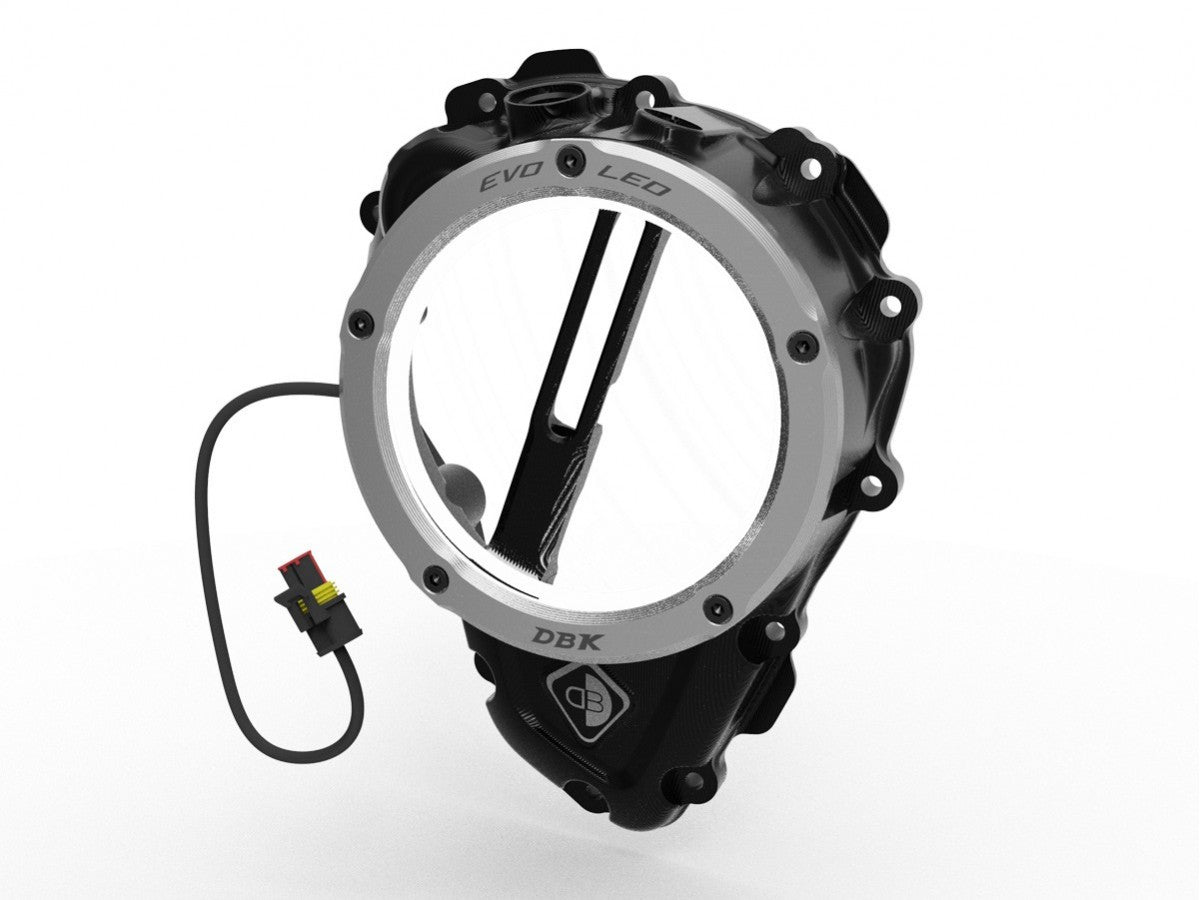 DBK Clutch Cover 3D-EVO LED Clear Triumph Speed Triple 1200 2021-2025