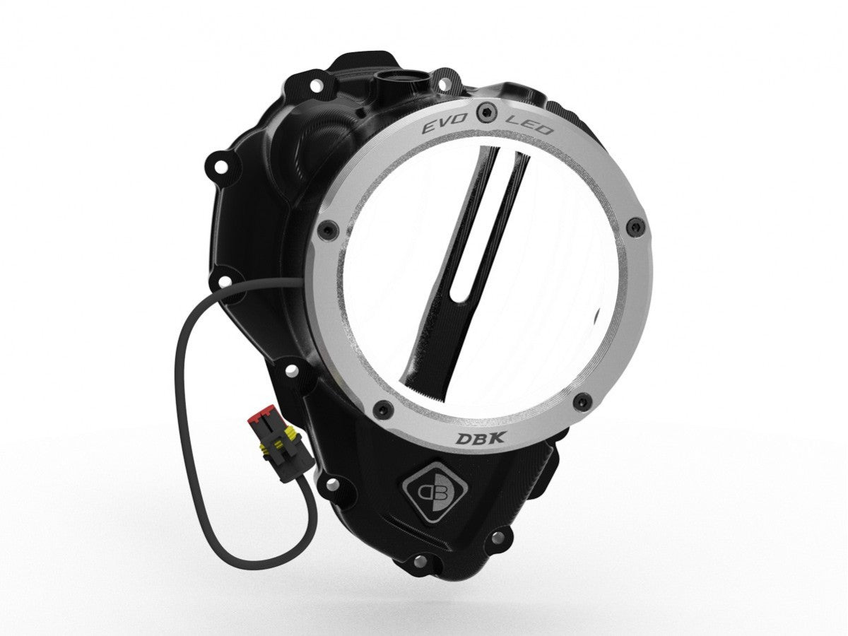 DBK Clutch Cover 3D-EVO LED Clear Triumph Speed Triple 1200 2021-2025