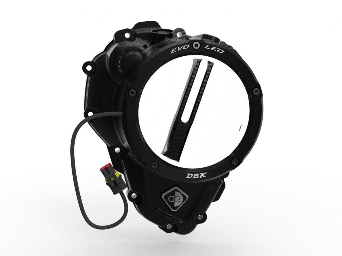 DBK Clutch Cover 3D-EVO LED Clear Triumph Speed Triple 1200 2021-2025