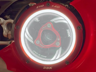 DBK Clutch Cover EVO Led Clear Ducati Diavel V4 2023-2025