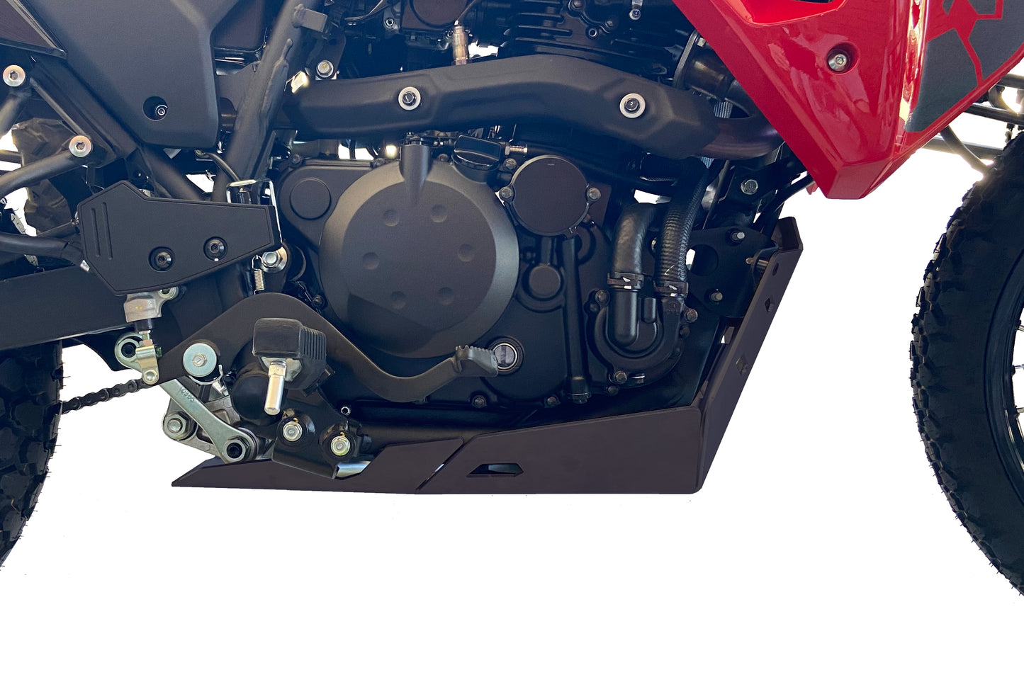 Puig Oil-Carter Guard Skid Plate Kawasaki KLR 650 2022-2024 - Adventure Parts