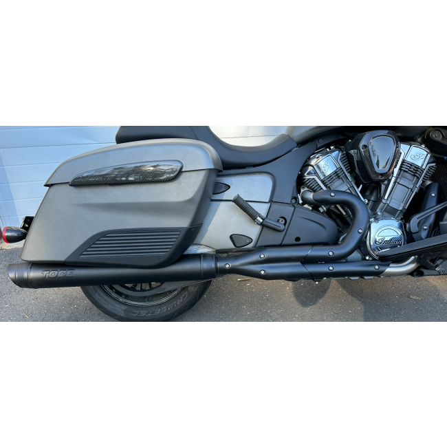 Toce Pro-Comp 2 to 1 Full Exhaust System - Indian Challenger