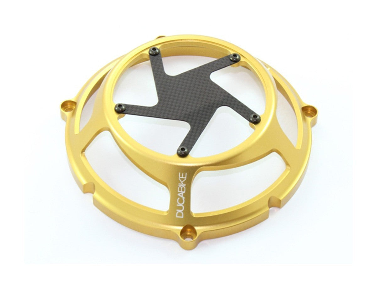 DBK Clutch Carbon Cover Ducati Hypermotard 1100 2008-2012 - Adventure Parts