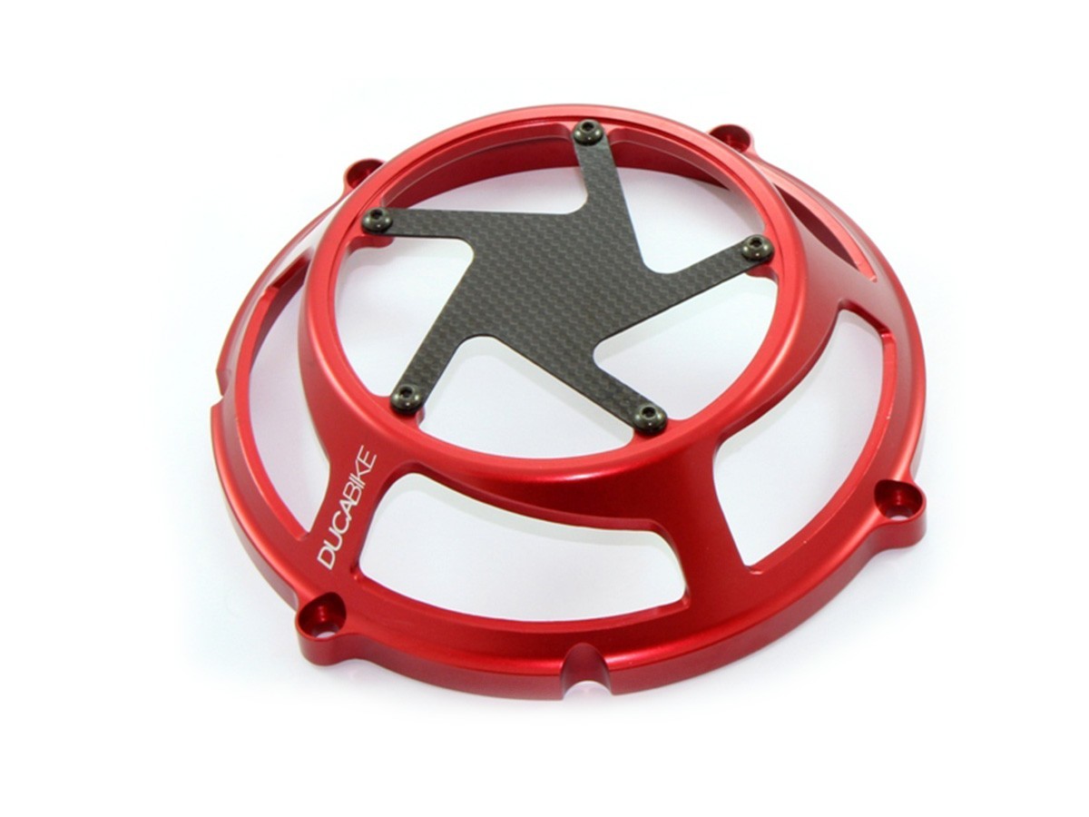 DBK Clutch Carbon Cover Ducati Hypermotard 1100 2008-2012 - Adventure Parts