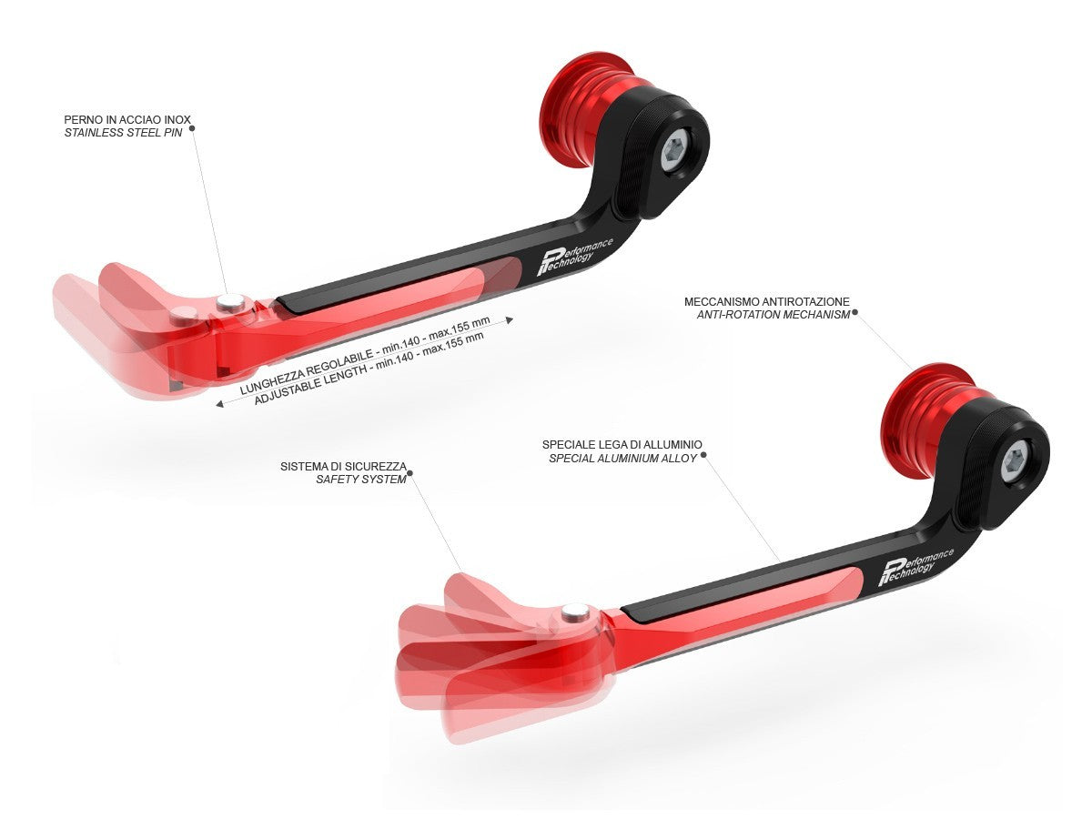 Performance Technology Brake Lever Protection Triumph Speed Triple 1200 2021-2025