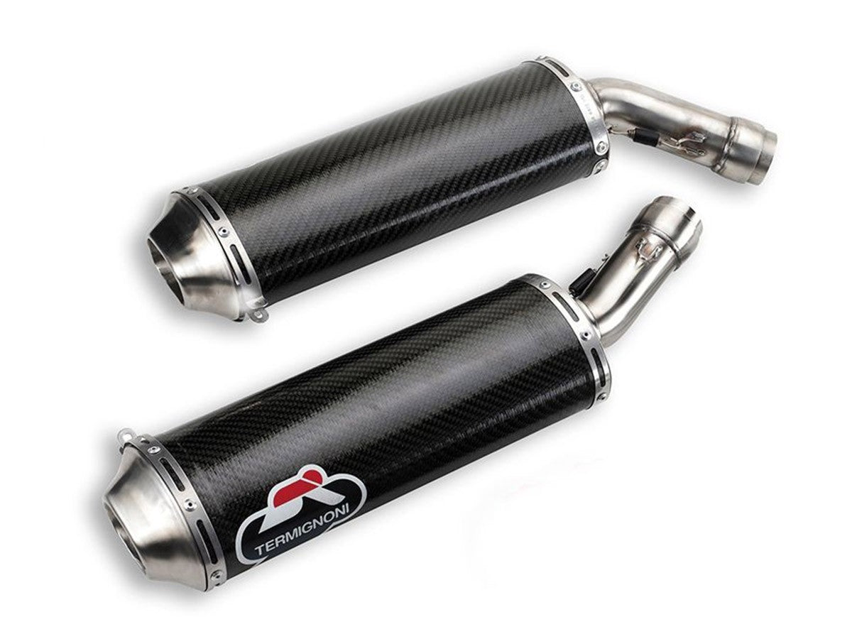 Termignoni Carbon Racing Silencers Ducati 848/1098/1198 2007-2013