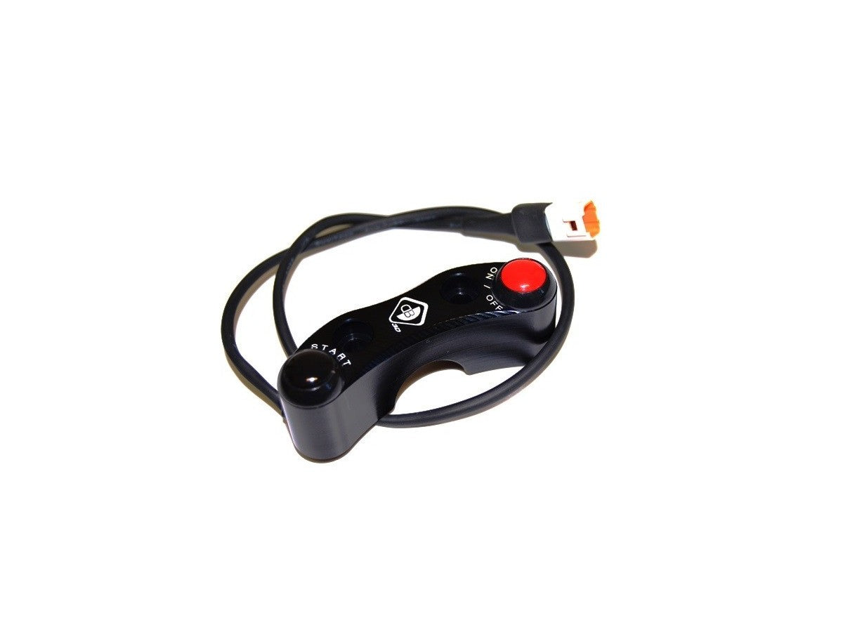 DBK Bracket Brake Pump Brembo Radial With Buttons Integrated Ducati Panigale 2012-2019 - Adventure Parts