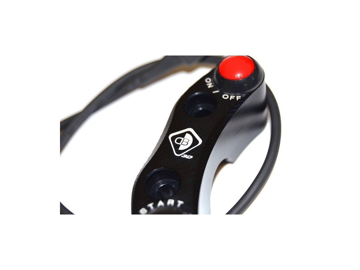 DBK Bracket Brake Pump Brembo Radial With Buttons Integrated Ducati Panigale 2012-2019 - Adventure Parts