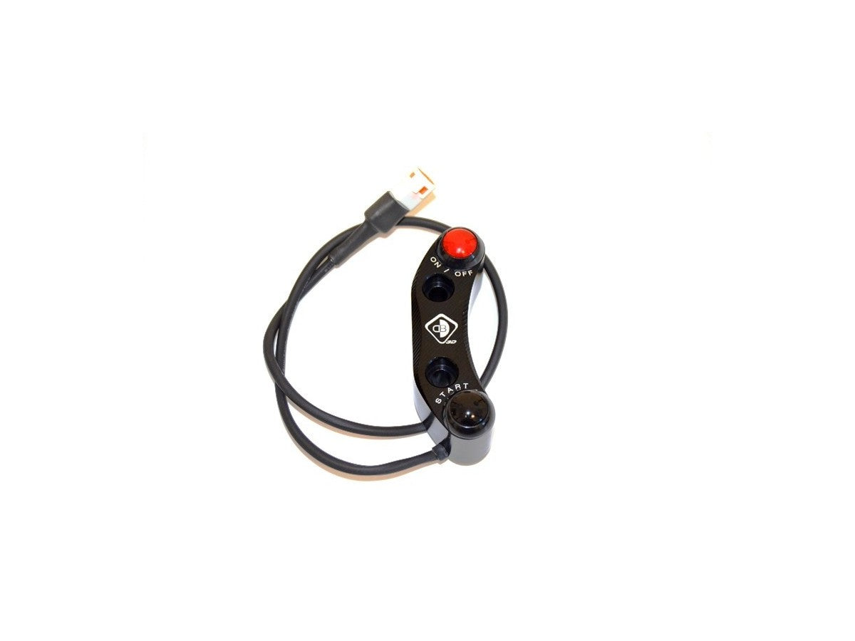 DBK Bracket Brake Pump Brembo Radial With Buttons Integrated Ducati Panigale 2012-2019 - Adventure Parts