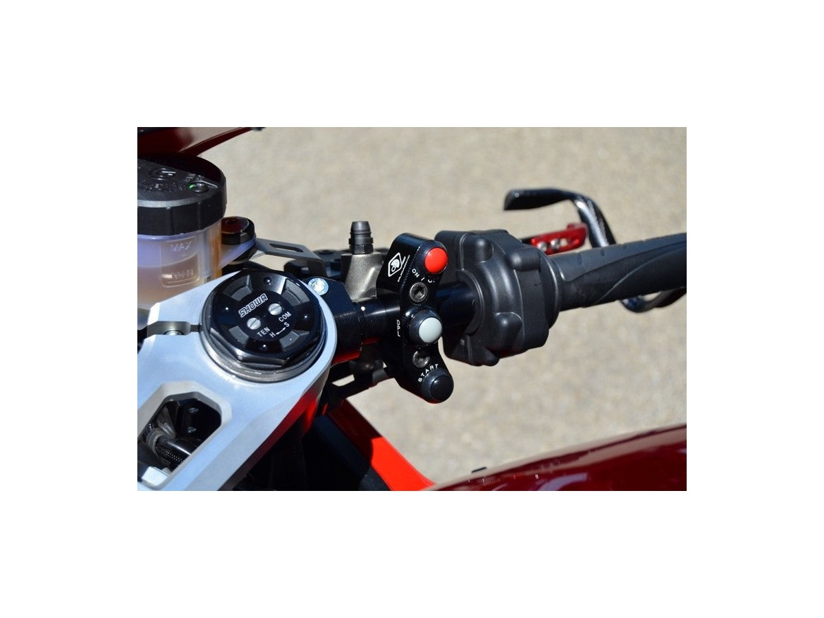 DBK Bracket Brake Pump Brembo Radial With Buttons Integrated Ducati Panigale V4 2018-2020 - Adventure Parts