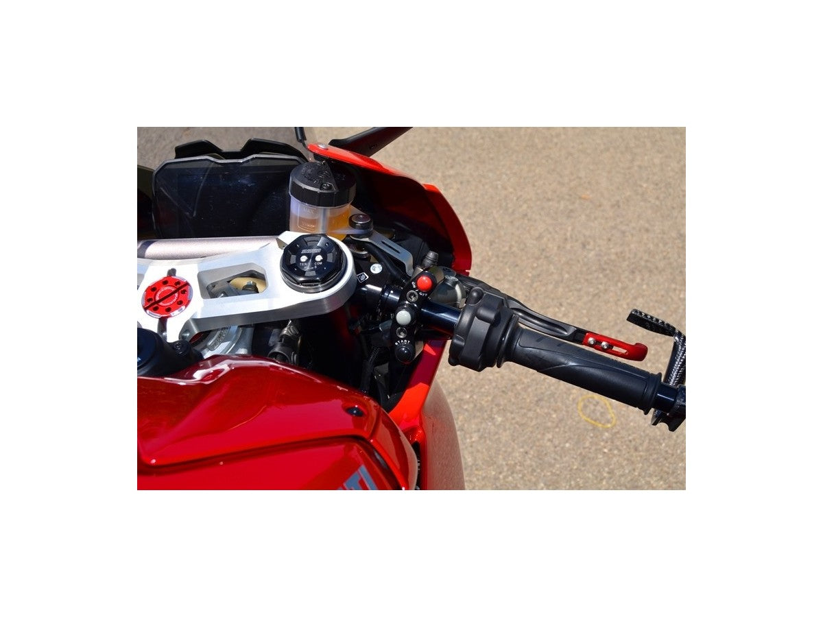 DBK Bracket Brake Pump Brembo Radial With Buttons Integrated Ducati Panigale V4 2018-2020 - Adventure Parts