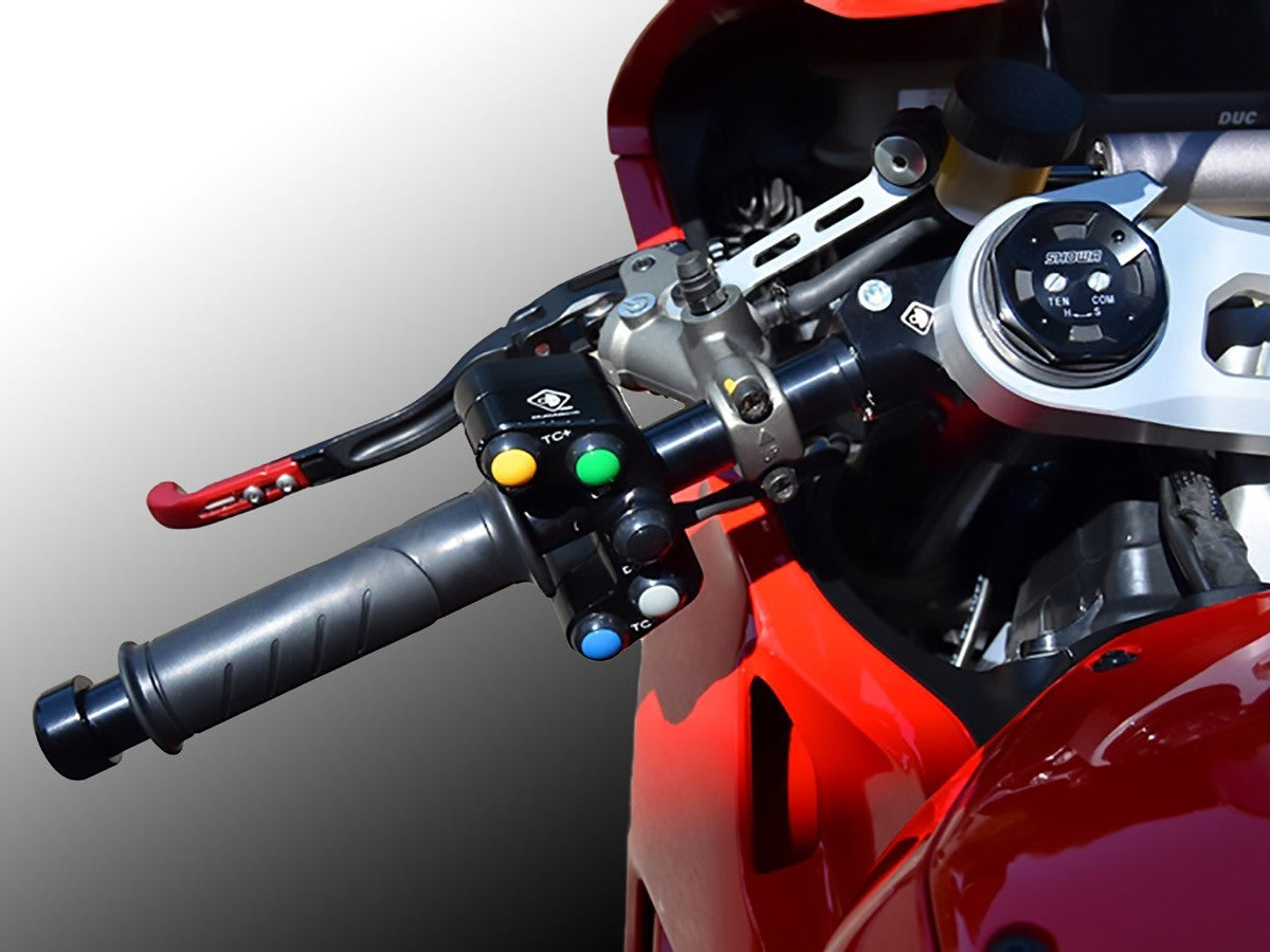 DBK Button Handlebar Race Switched Ducati Panigale V4 2018-2025 - Adventure Parts