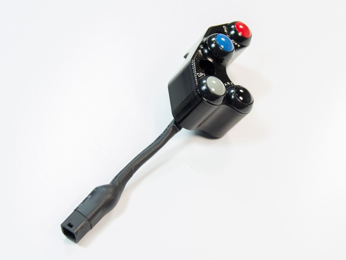 DBK Bracket Brake Pump Brembo Radial With Buttons Integrated Ducati Panigale V4 2019-2024 - Adventure Parts