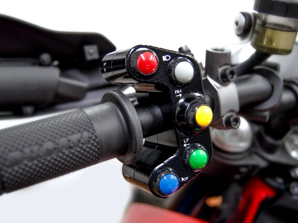 DBK Buttons Handlebar Street Switched Ducati Super Sport 2017-2024 - Adventure Parts