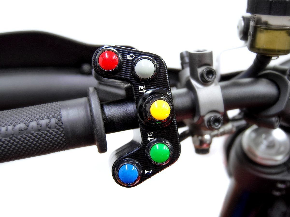 DBK Buttons Handlebar Street Switched Ducati Super Sport 2017-2024 - Adventure Parts