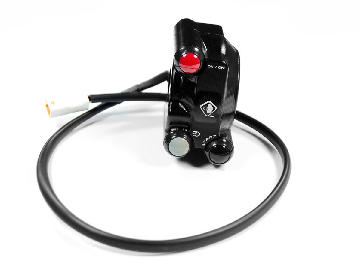 DBK Control Panel With Integrated Push-Button Ducati Panigale V2 2020-2024 - Adventure Parts