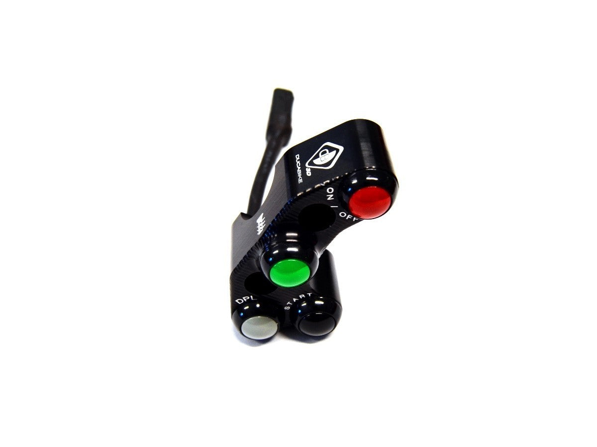 DBK Bracket Brake Pump Brembo Radial With Buttons Integrated Ducati Streetfighter V4 2020-2024 - Adventure Parts