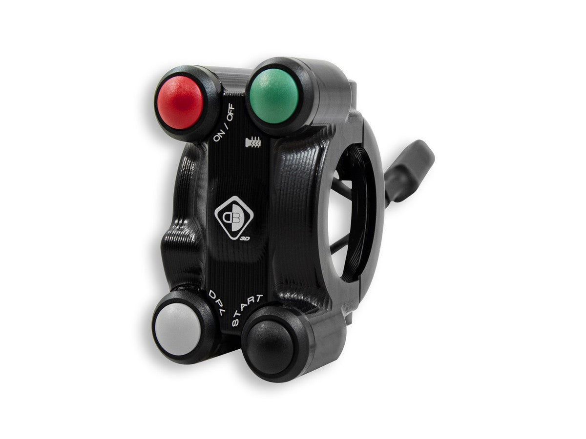DBK Gas Control Panel With Switches Ducati Panigale V4 2021-2024 - Adventure Parts