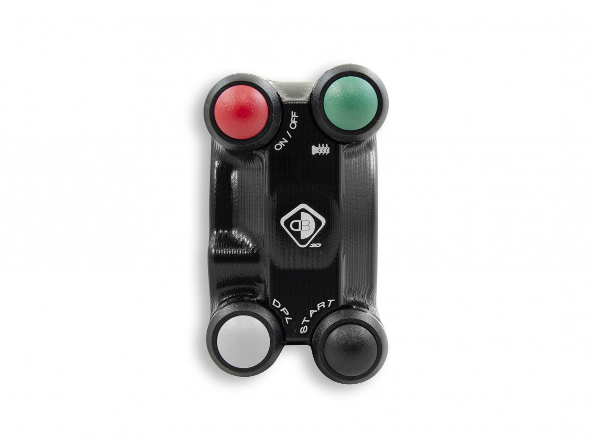 DBK Gas Control Panel With Switches Ducati Panigale V4 2021-2024 - Adventure Parts