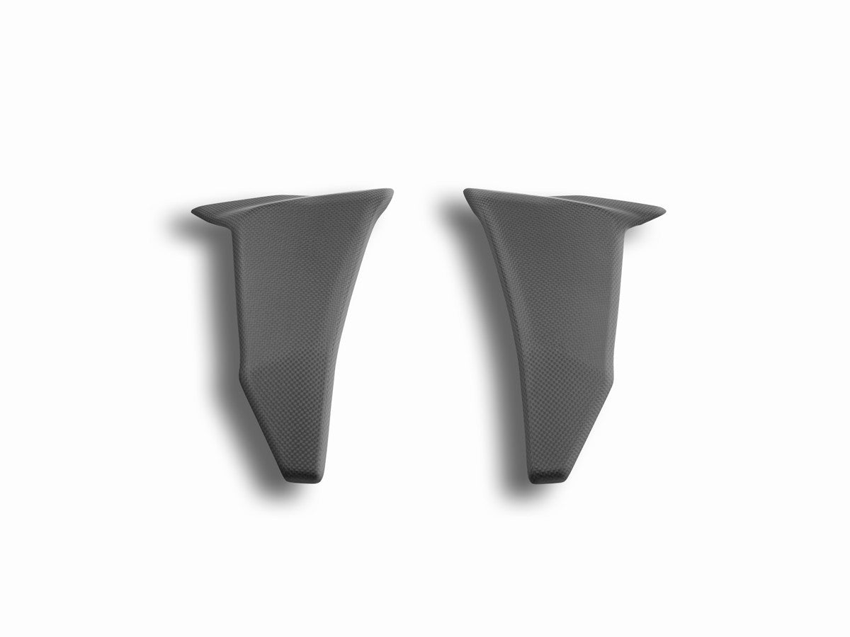 DBK Carbon Side Panels Matt Ducati Hypermotard 950 2019-2025 - Adventure Parts