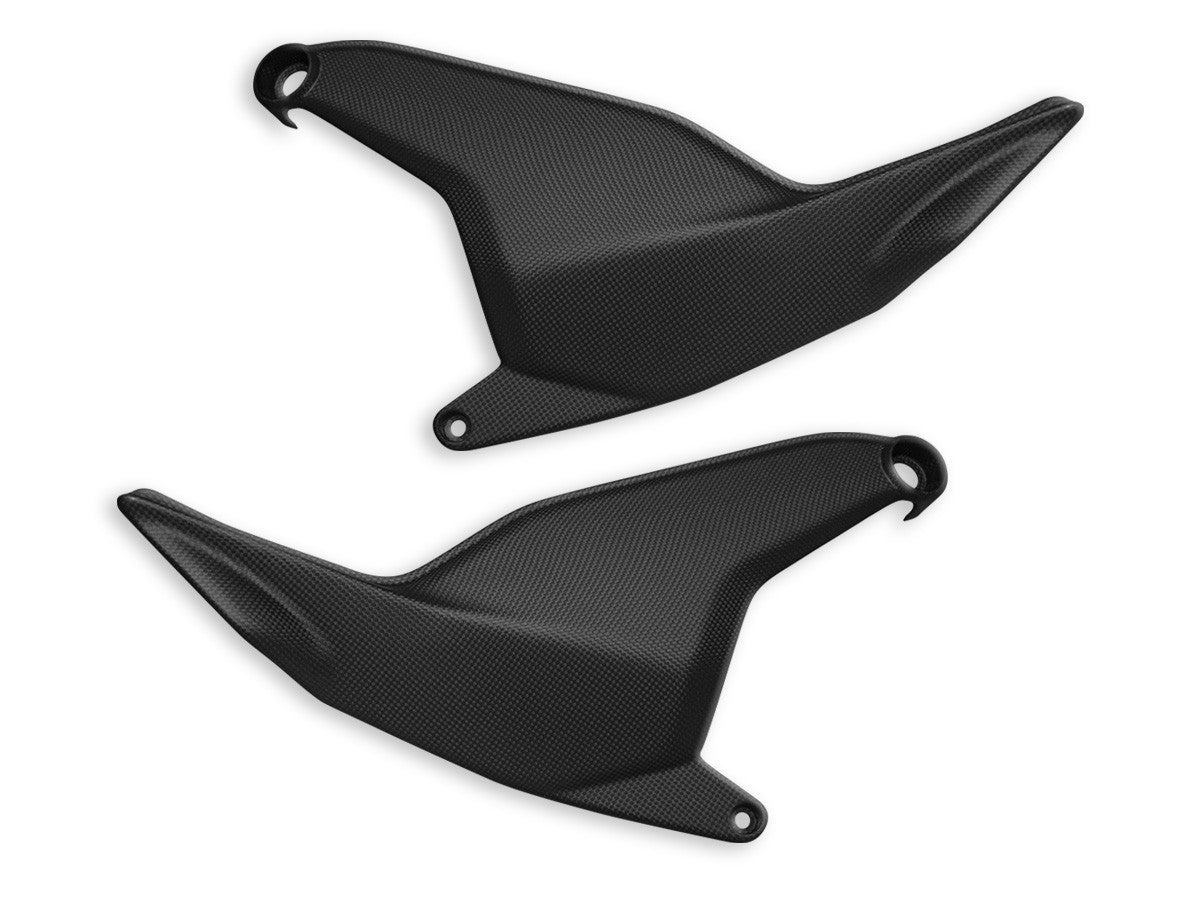 DBK Carbon Rear Frame Covers Matt Ducati Diavel V4 2023-2024