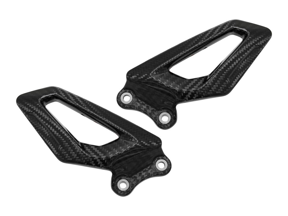 DBK Carbon Heel Guards Glossy BMW S1000RR 2019-2024 - Adventure Parts