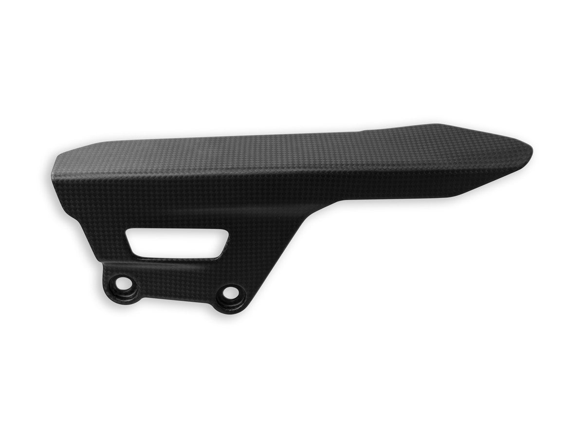 DBK Carbon Chain Guard Matt Ducati Diavel V4 2023-2025 - Adventure Parts