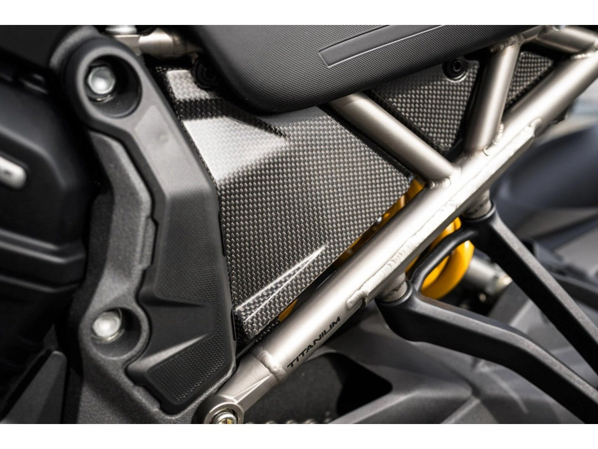 DBK Carbon Frame Cover Matt Ducati Multistrada V4 2024-2025