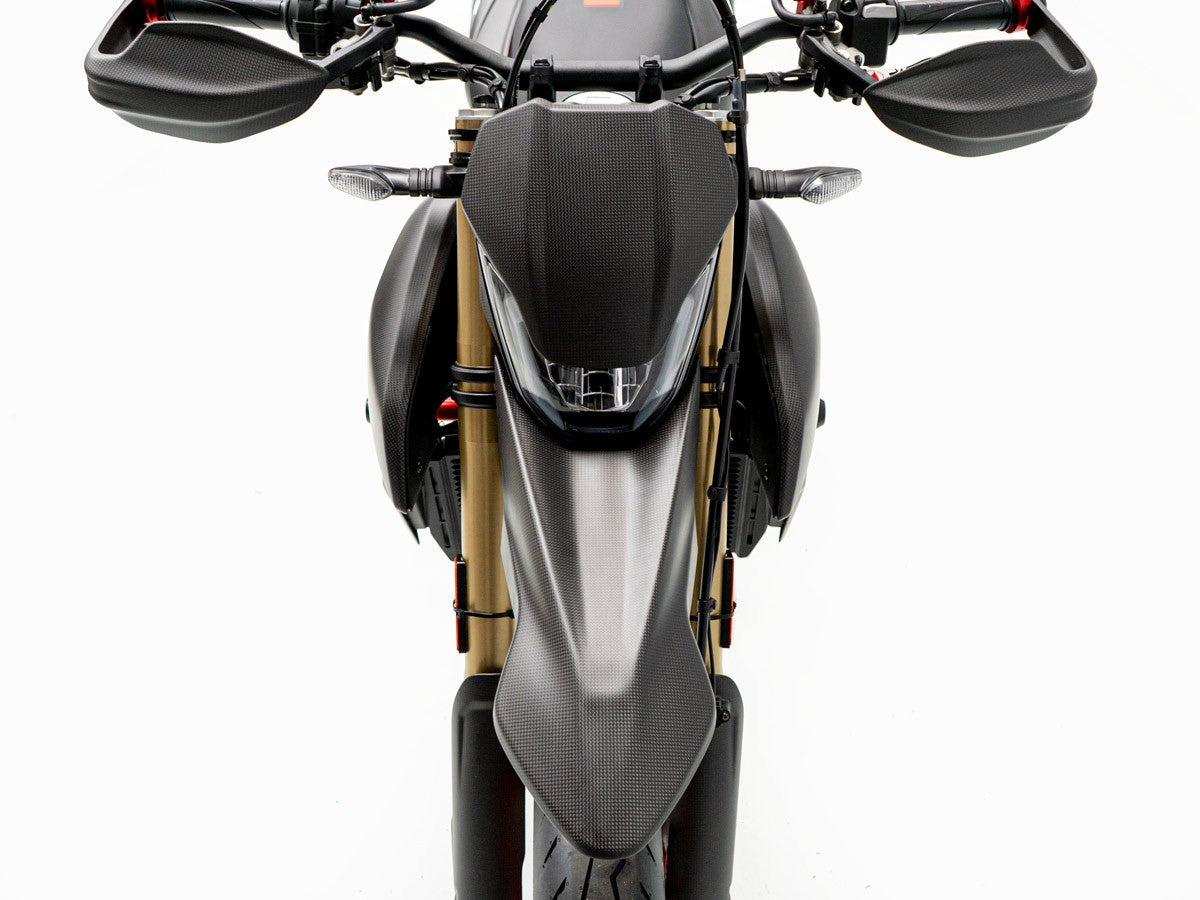 DBK Carbon Front Fender Mono Matt Ducati Hypermotard 698 2024-2025 - Adventure Parts