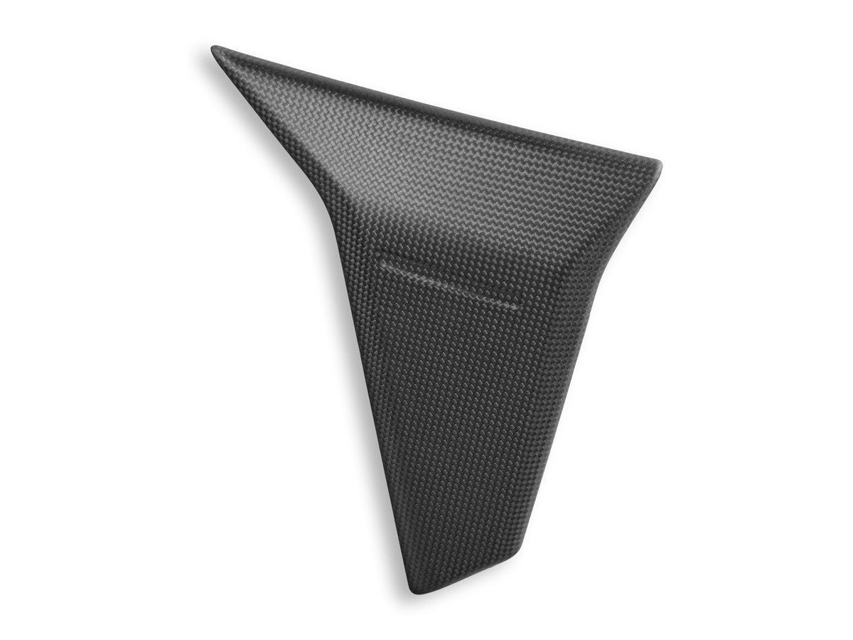 DBK Carbon Radiator Cover Matt Ducati Hypermotard 698 2024-2025 - Adventure Parts