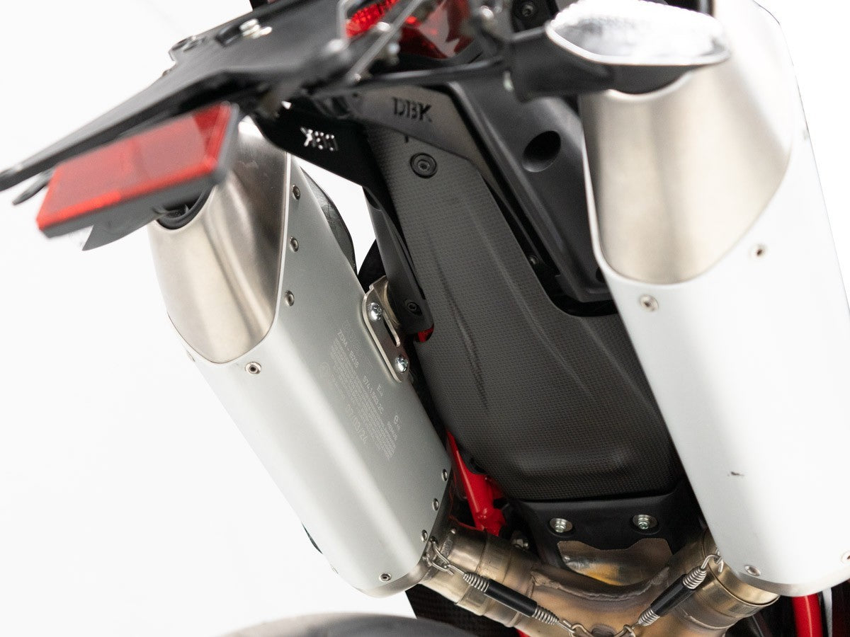 DBK Carbon Underseat Panel Matt Ducati Hypermotard 698 2024-2025