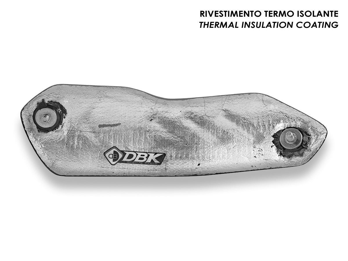 DBK Carbon Heat Guard Matt Ducati Hypermotard 698 Mono 2024-2025 - Adventure Parts