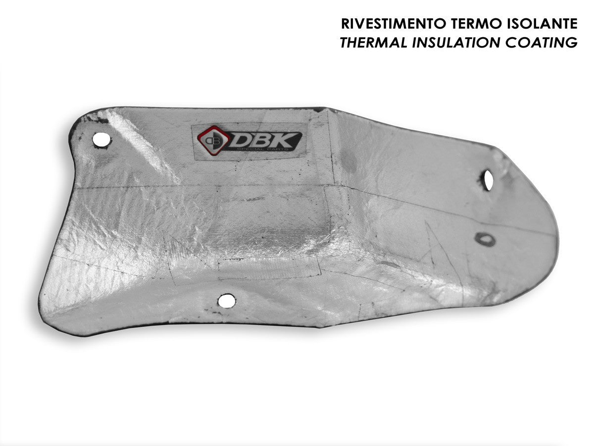 DBK Carbon Heat Guard Matt Ducati Hypermotard 698 2024-2025 - Adventure Parts