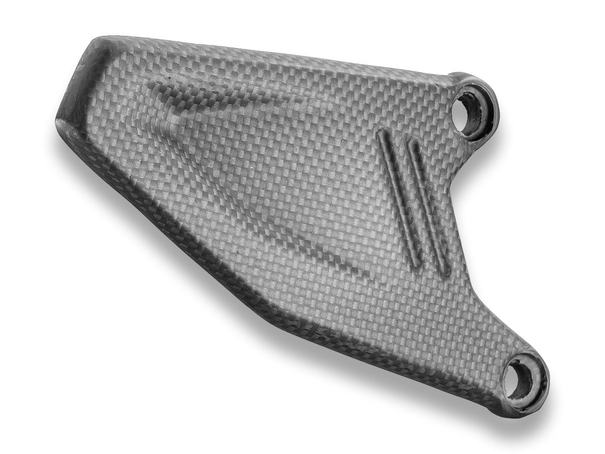 DBK Carbon Heel Guards Matt Ducati Hypermotard 698 Mono/RVE 2024-2025 - Adventure Parts